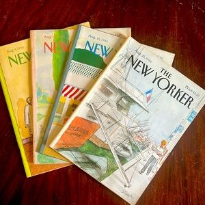 August 1986 full New Yorker magazines